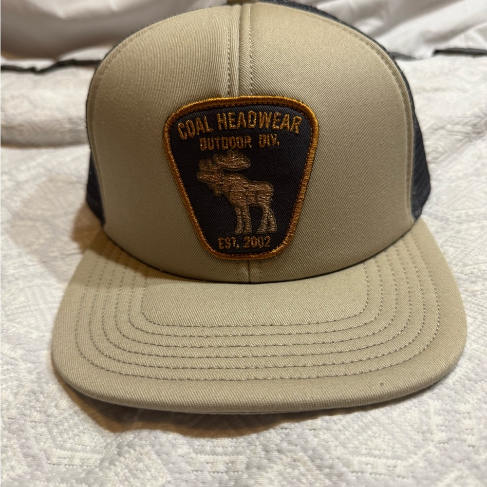Coal Headwear Tan and Black Outdoor Cap